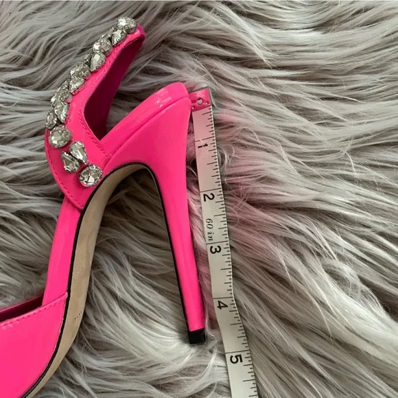 Aminah Abdul Jillil Soleil Slingback Barbie Heels - Picture 8 of 13